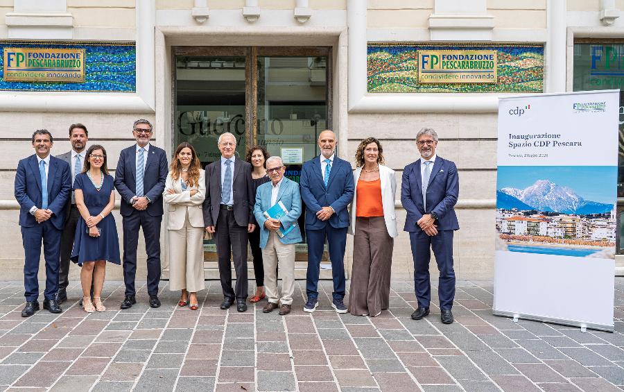 momento inaugurale spazio CDP Pescara