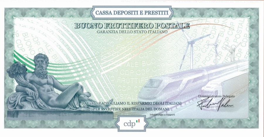 Buono fruttifero postale moderno