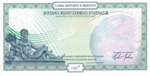 Buono fruttifero postale moderno