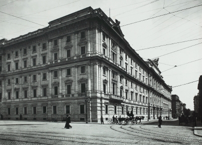 1910 inaugurata la nuova sede di via Goito a Roma