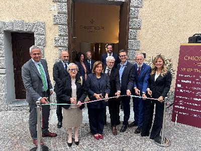 taglio del nastro inaugurazione Studentato Parma