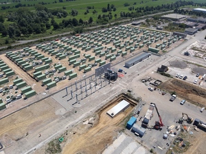 Impianto di batterie accumulo