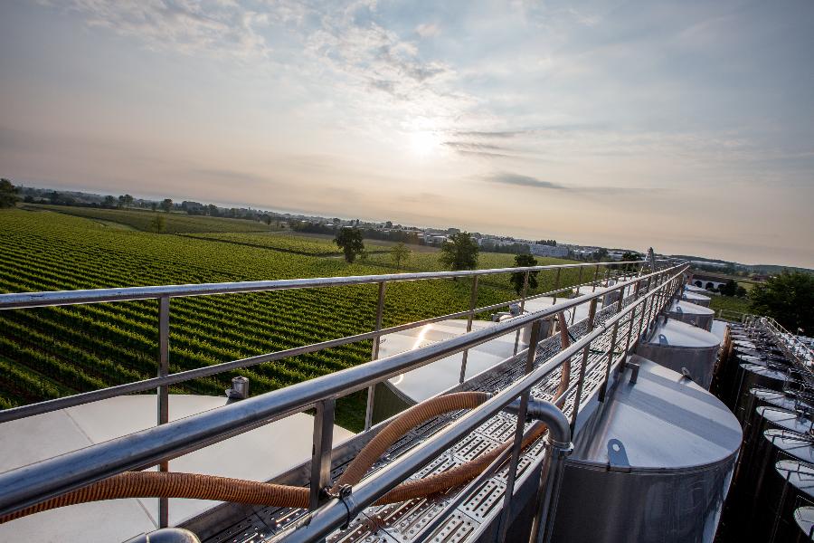 cantine Ermes visto dall'alto
