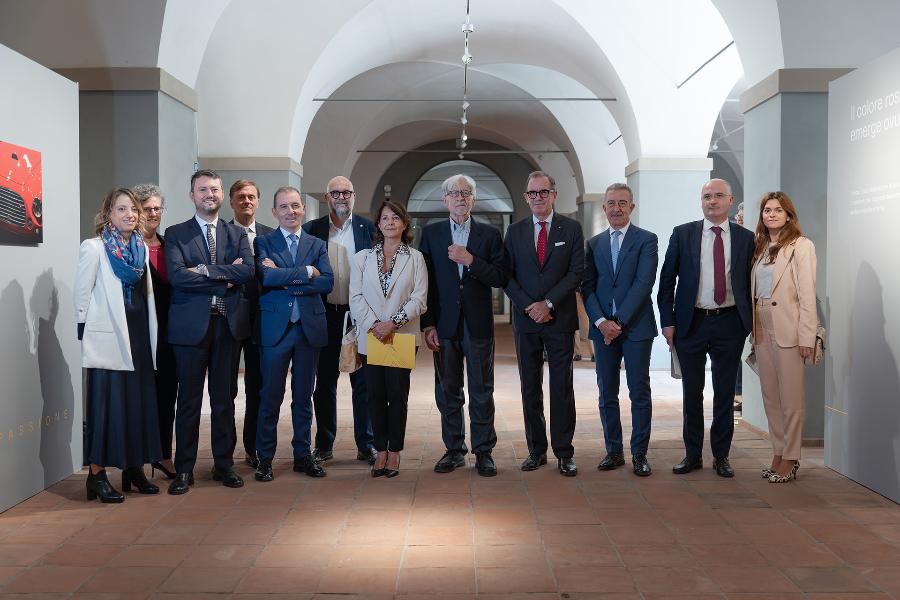 CDP Mostra Sguardi d'impresa Mimmo Frassineti Inaugurazione