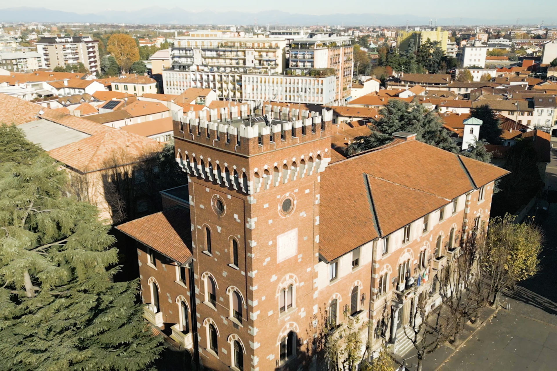 Veduta castello di Rho
