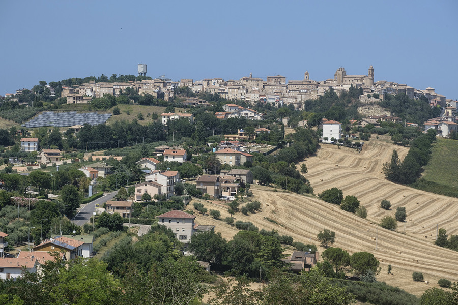 Foto dall'alto di Sant'Elpidio a Mare