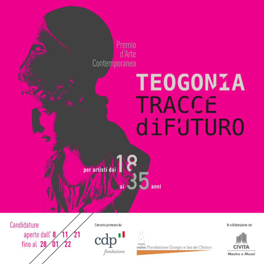 Locandina concorso Teogonia Tracce di Futuro