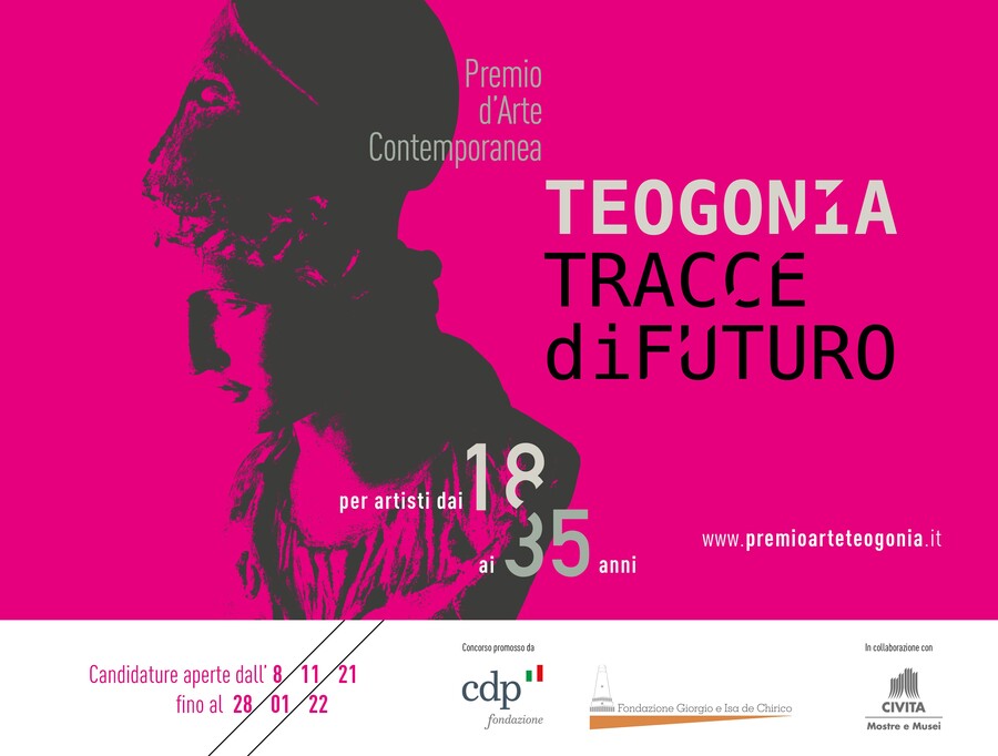 Locandina concorso Teogonia Tracce di Futuro
