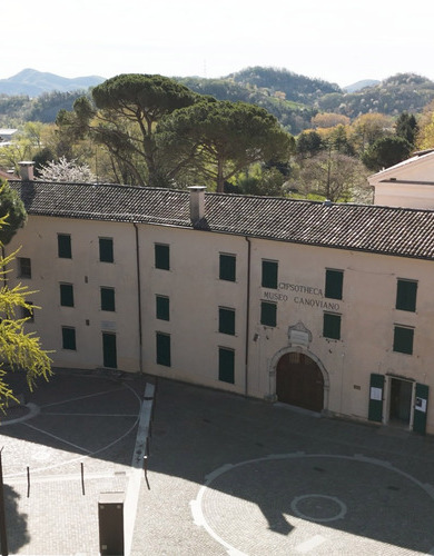 Visione panoramica del Museo Gypsotheca di Possagno