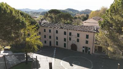 Visione panoramica del Museo Gypsotheca di Possagno