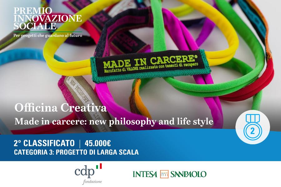 Braccialetti colorati con scritto “Made in carcere”