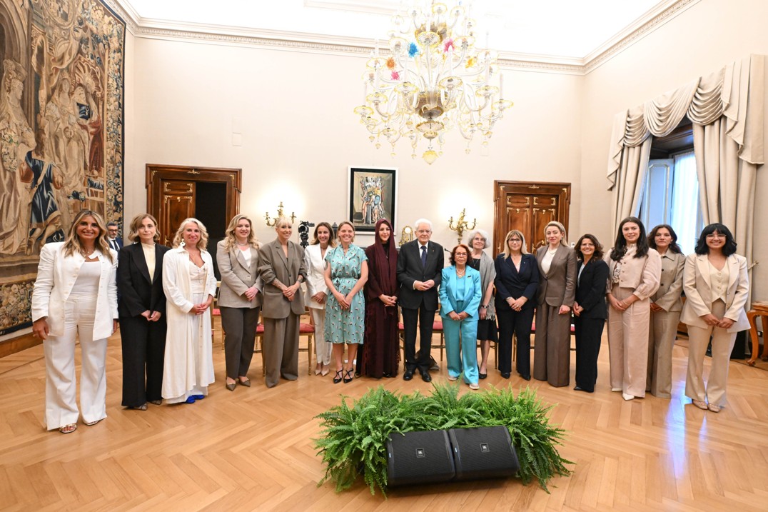 Le premiate della 38esima edizione del Premio Bellisario ricevute al Quirinale